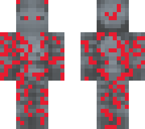 red rock guy with yellow under red