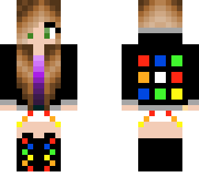 rubik's cube girl edits