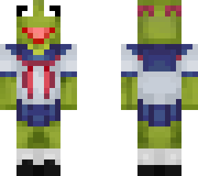 school girl kermit