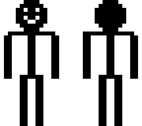 stickman in minecraft