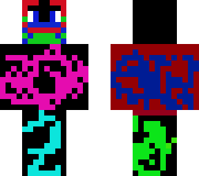 the colourful demon