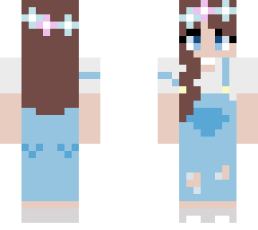 vintage overall flower crown sophie