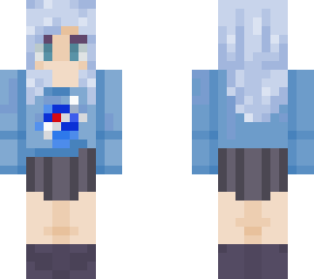 ~ .  blue nasa girl  . ~