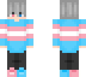 ~trans guy skin for pride month~