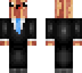 bacon teal tie