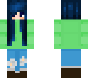 blue haired