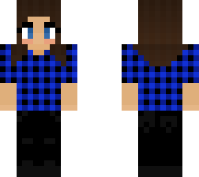 blue plaid (rolled sleeves)