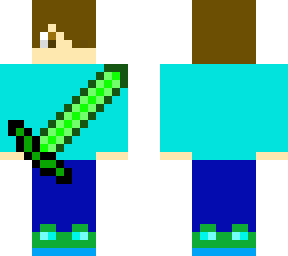 boy w/ emerald sword