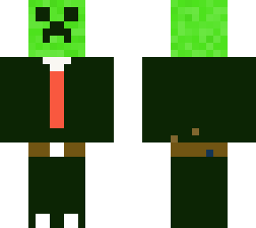 creeper in a suit