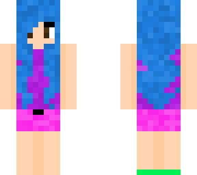 cute girl! (edited version of the skin:and yet im only a child. by