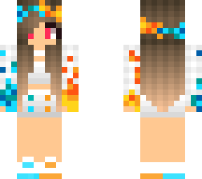 fire and ice  elimental skin