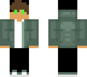 green glowing eyes