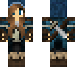 huntress girl 2 (with sword on back)