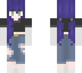 i dyed my hair purple >o<