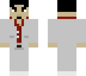 Kazuma Kiryu Minecraft Skin