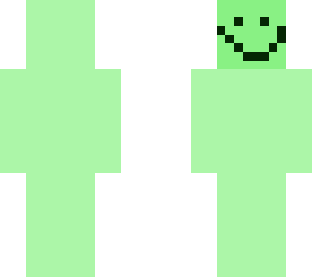 mint green person