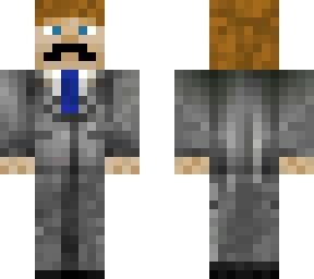 moustache suit guy redesign