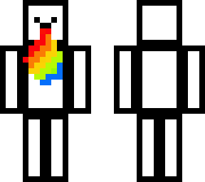 outline rainbow sick