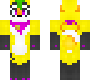 pineapple fox with bandanna