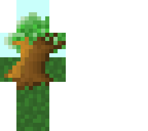 pixel art tree