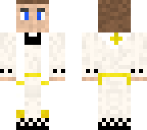 priest with white stole