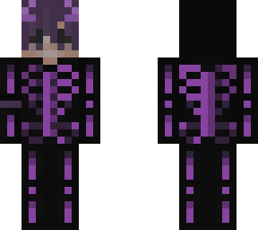 purple skeleton!
