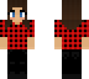 red plaid (rolled sleeves)