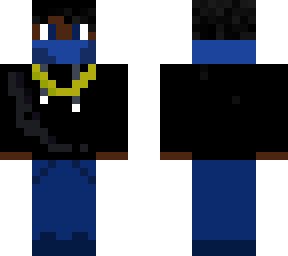 the cool kid with a mask and a hoodie