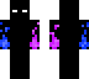 void skin (blue/purple)