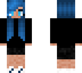 blue hair