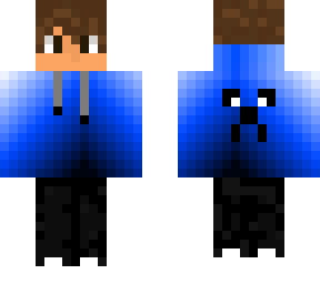 blue hoody