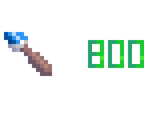 blue pantbrush