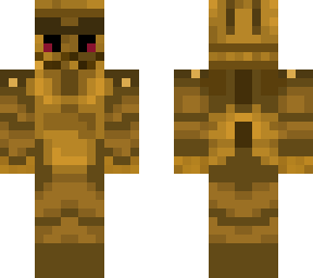 bread golem with mustache