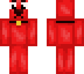 clifford the big red dog (but with gold wow)