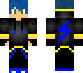 cool kid - blue hair