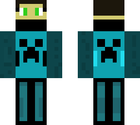 creeper man blue