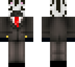 dapper zebra in tux *with cuff links*