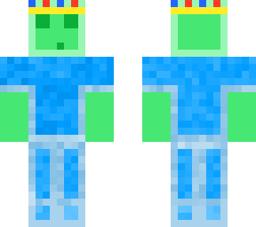 diamond armor dude, king slime version