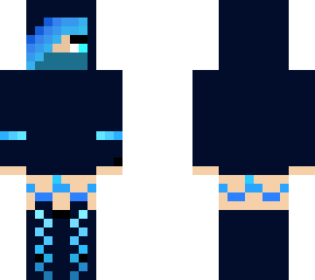 ender queen but ombre blue