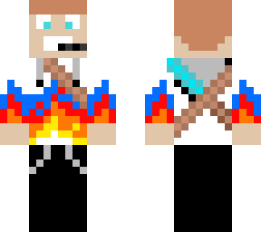 fiery dude