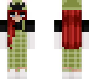green aesthetic dungarees (recolour)