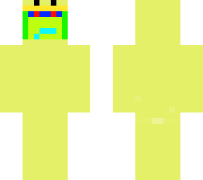 greenguy with duck suit