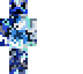 many shades of blue
