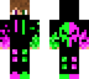 neon fire ninja gamer