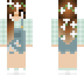 ombre brown girl country core
