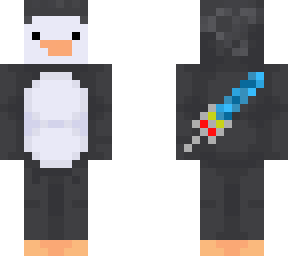 penguin with an mighty blade