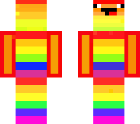 rainbow derp noob skin