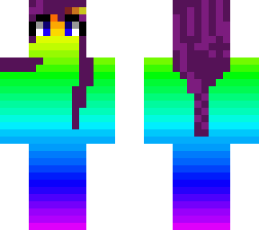 rainbow girl