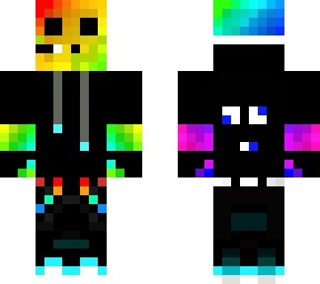 rainbow slime dj skin