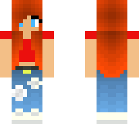 red shirt w jeans